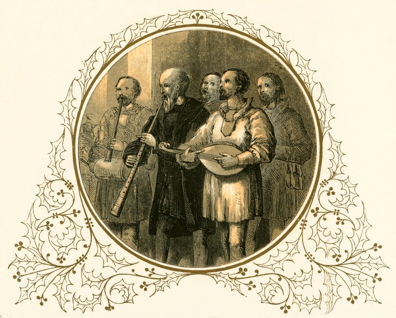 Music at Christmas by Myles Birket Foster