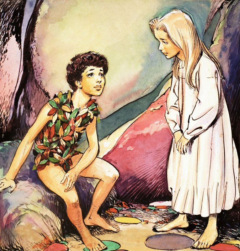 Peter Pan and Wendy by Nadir Quinto