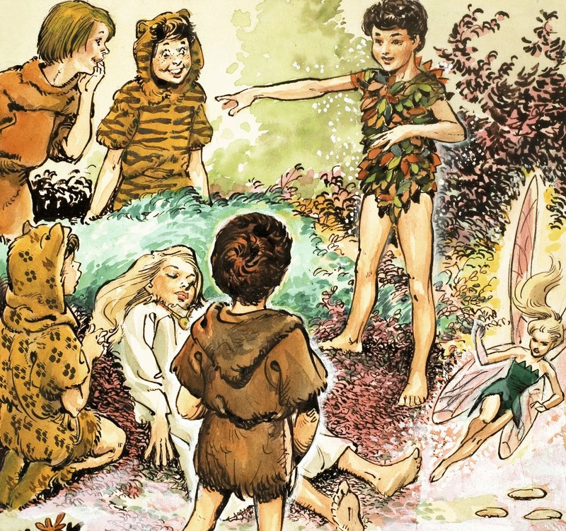 Peter Pan and Wendy by Nadir Quinto