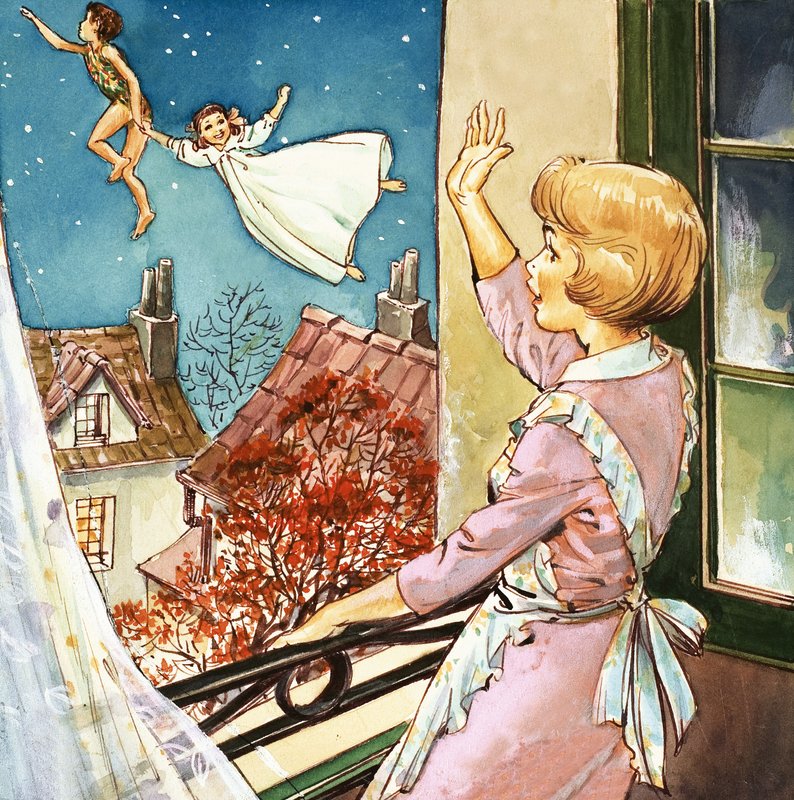 Peter Pan and Wendy by Nadir Quinto