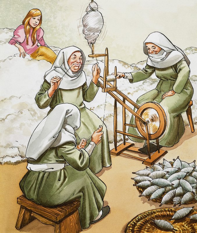 The Three Spinners by Nadir Quinto