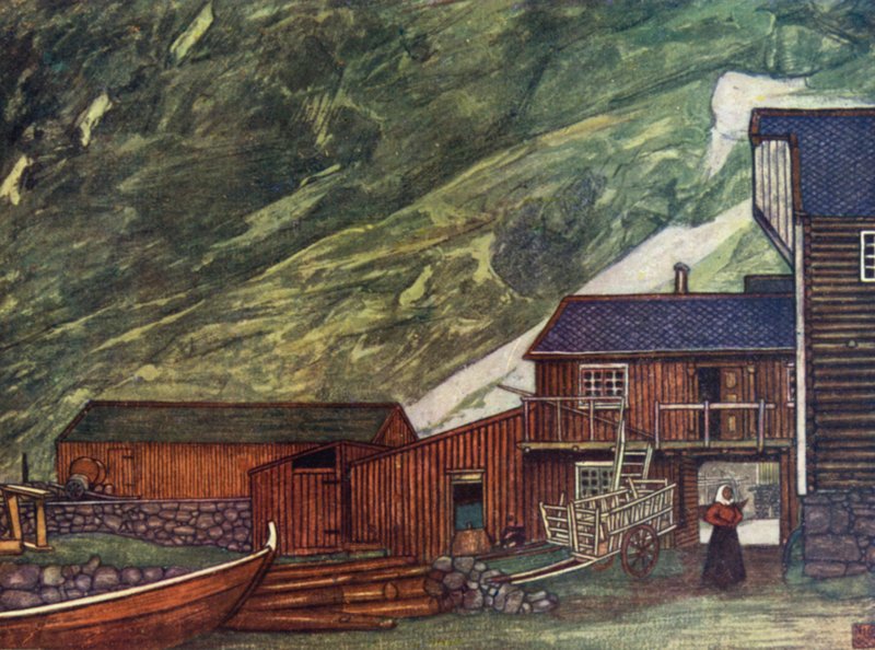 Norway: On the Fjord, Sundalsoren by Nico Jungman