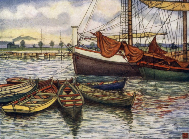 Norway: Trondhjem, Old Boats by Nico Jungman
