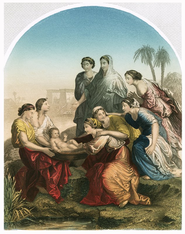 Finding of Moses by Nicolas Poussin