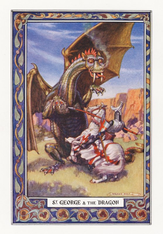 St George and the Dragon by Norman Ault