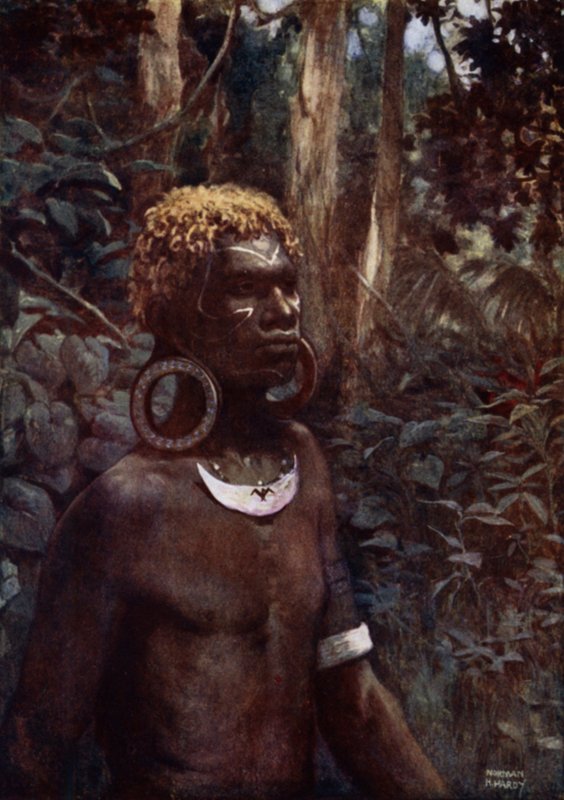 A Rubiana Native, Solomon Islands by Norman Hardy