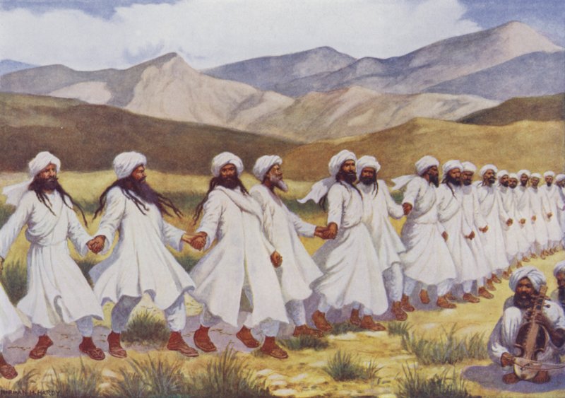 The National Dance of the Baluches by Norman Hardy