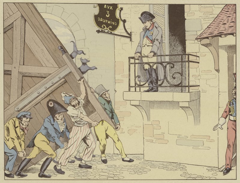 The City of Grenoble Opens Its Gates to Napoleon on His Return from Exile on Elba, 7 March 1815 by Onfray de Breville Job