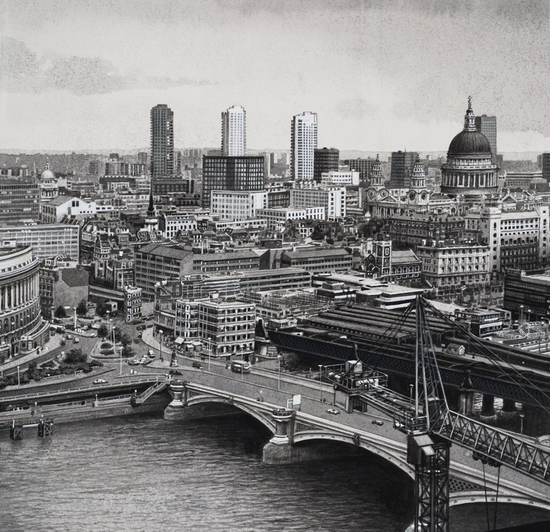 Modern London by Pat (1907-95) Nicolle