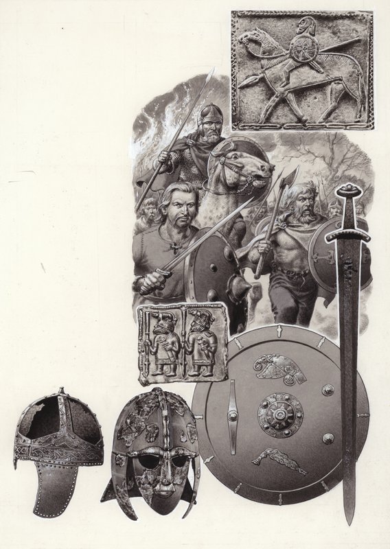 The Barbarians That Destroyed Imperial Rome by Pat (1907-95) Nicolle