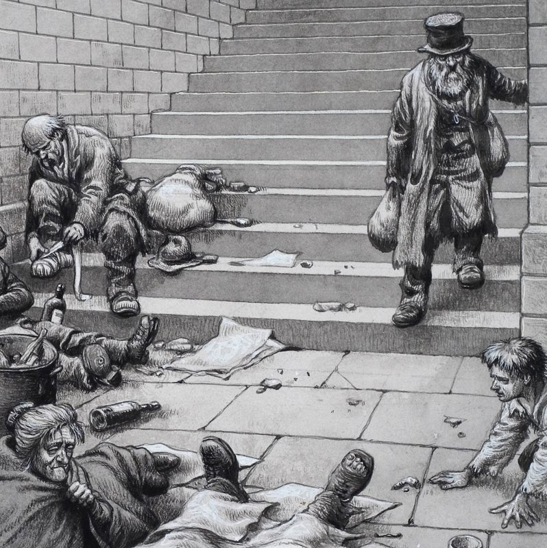 Victorian Poverty by Pat (1907 95) Nicolle