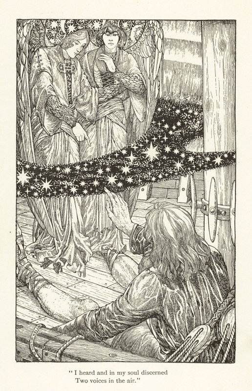 Rime of the Ancient Mariner (engraving) by Patten Wilson