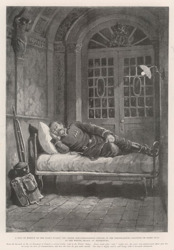 A Post of Honour on the Czar