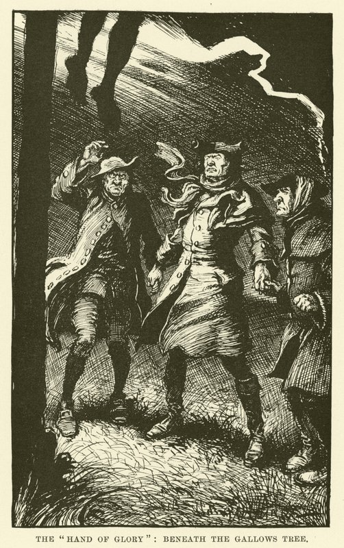 The "Hand of Glory", Beneath the Gallows Tree by Paul Hardy