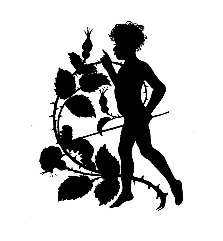 Silhouette for Puks Natlige Bedrifter by Paul Konewka