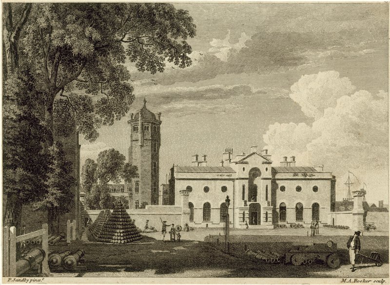 Royal Military Academy in Woolwich by Paul Sandby