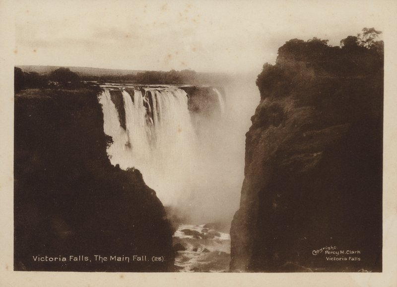 Victoria Falls, The Main Fall by Percy M. Clark
