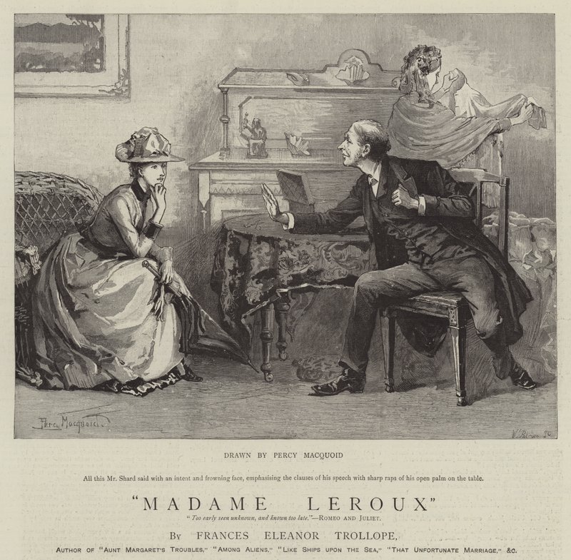 Madame Leroux by Percy Macquoid