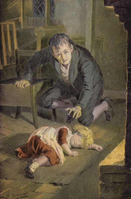 Illustration for Silas Marner by George Eliot by Percy Tarrant