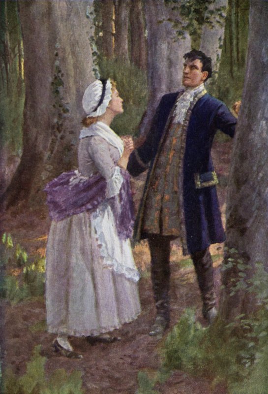 Illustration for Wuthering Heights by Emily Bronte by Percy Tarrant