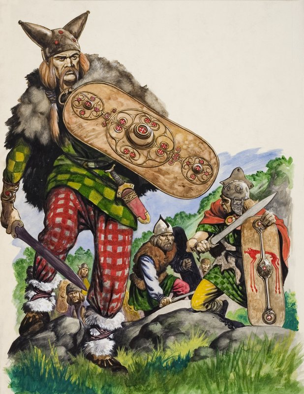 Celtic Warriors by Peter Jackson