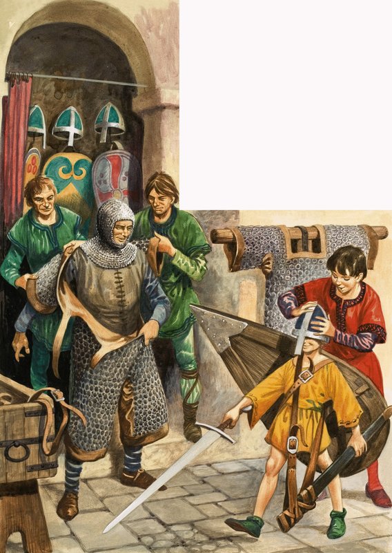 Growing Up in Norman England: Off to Serve the King by Peter Jackson