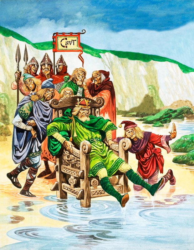 King Canute by Peter Jackson