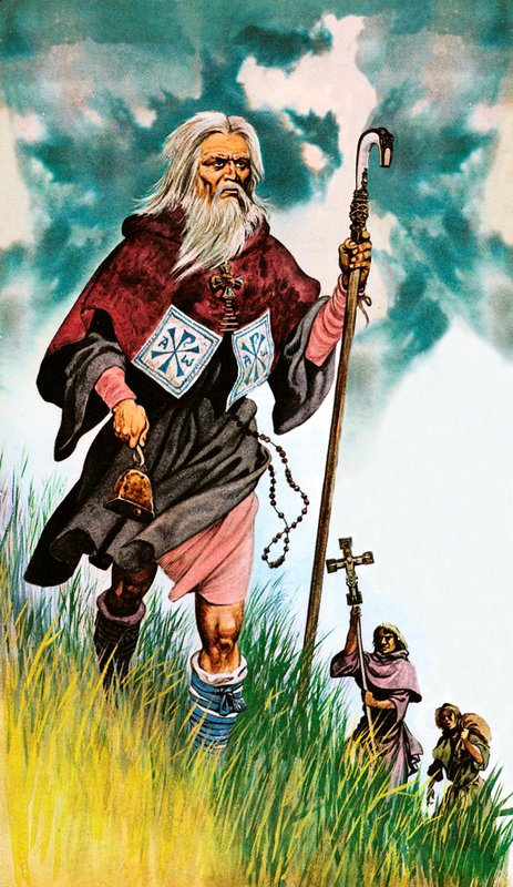 Saint Patrick Takes God