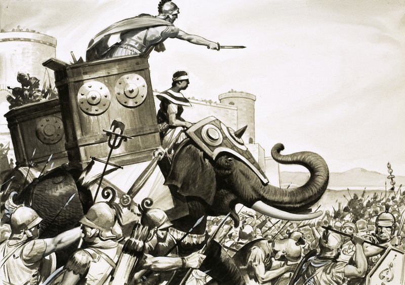 The Rise and Fall of Carthage: The Carthaginian Secret Weapon - Elephants by Peter Jackson