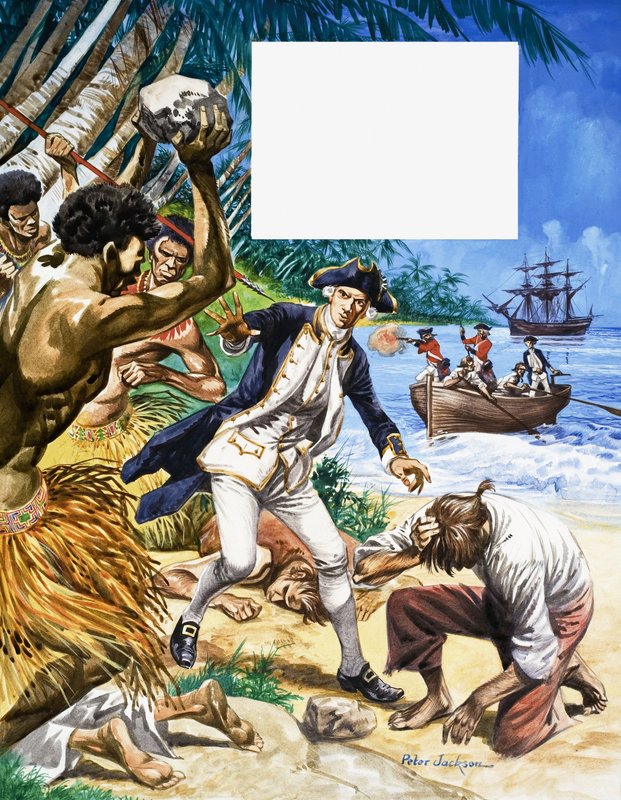 The Wonderful Story of Britain: Exploring the South Seas by Peter Jackson