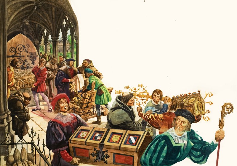 The Wonderful Story of Britain: King Henry and the Monasteries by Peter Jackson