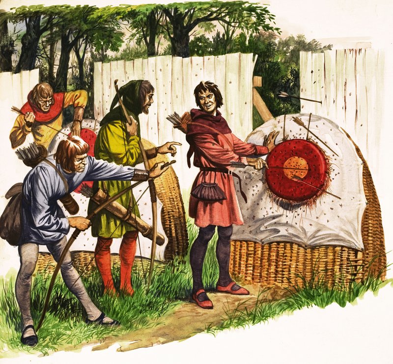 The Wonderful Story of Britain: The Bowmen of Britain by Peter Jackson