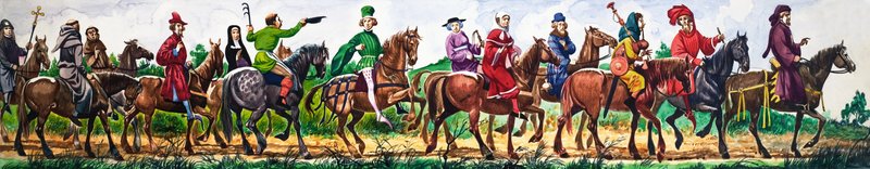 The Wonderful Story of Britain: The Poet Chaucer and the Pilgrims by Peter Jackson