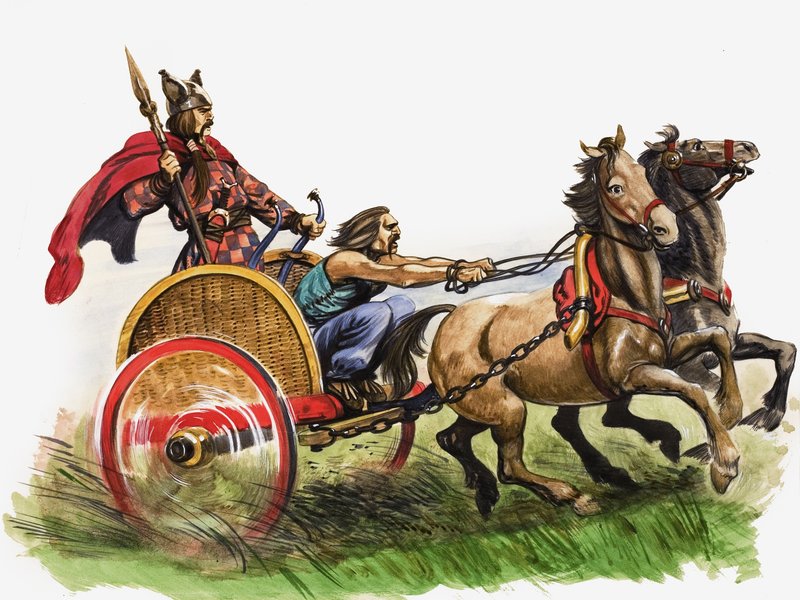 The Wonderful Story of Britain: The Warlike Tribes by Peter Jackson