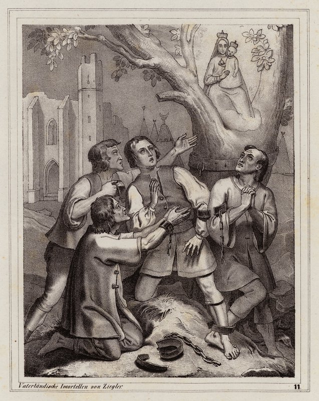 Apparition of the Virgin, Hietzing, Vienna by Peter Johann Nepomuk Geiger