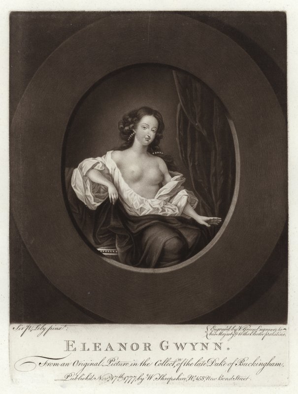 Portrait of Nell Gwyn by Peter Lely