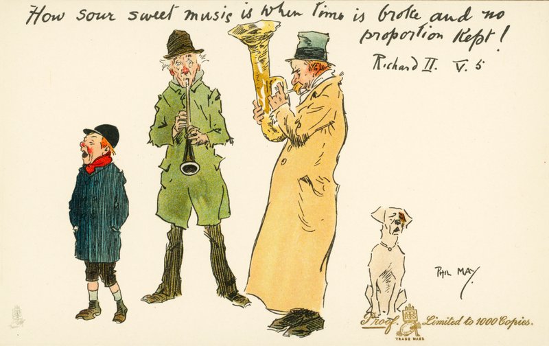 How Sour Sweet Music Is When Time Is Broke and No Proportion Kept! by Phil May