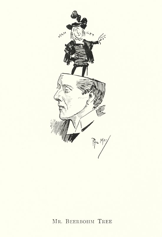 Mr Beerbohm Tree by Phil May