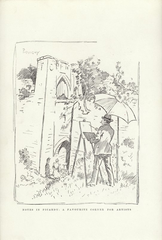 Notes in Picardy, a Favourite Corner for Artists by Phil May