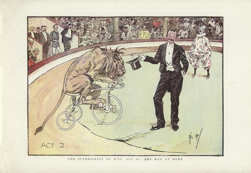 The Superiority of Man, Act II, The Man at Home by Phil May