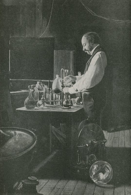 The Search for Unknown Elements by Philip Burne Jones