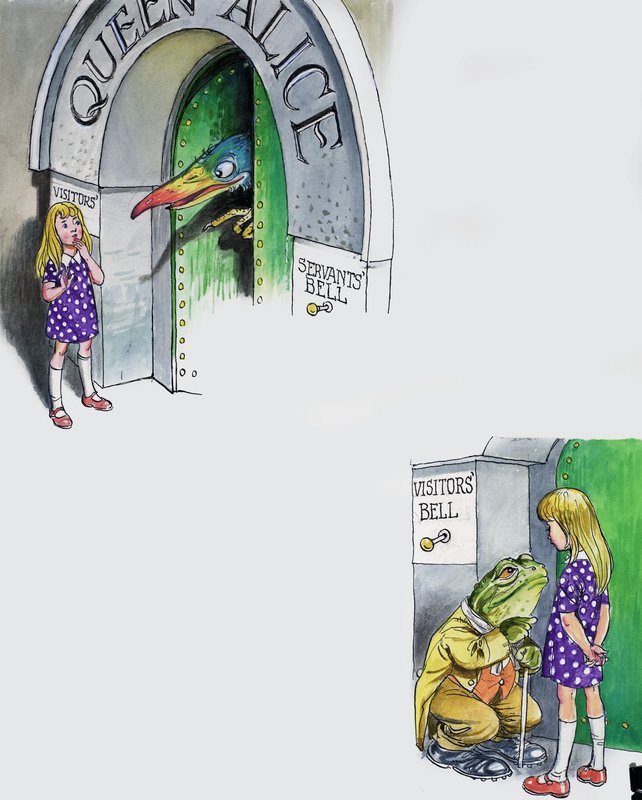 Alice through the Looking Glass by Philip Mendoza