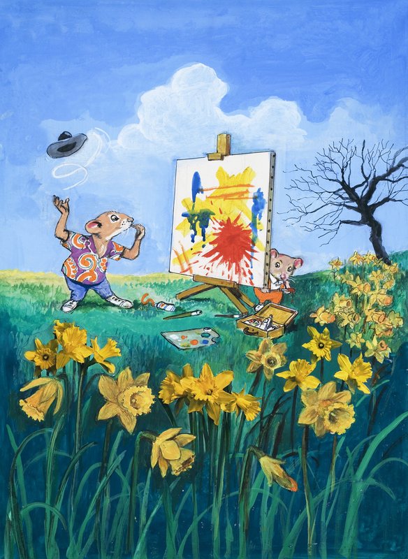 The Town Mouse and the Country Mouse by Philip Mendoza