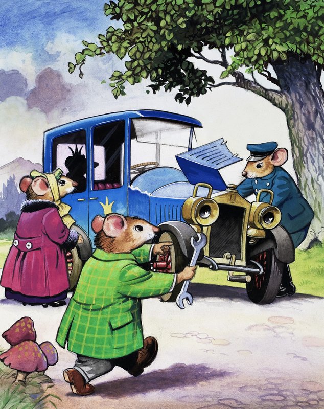 The Town Mouse and the Country Mouse by Philip Mendoza