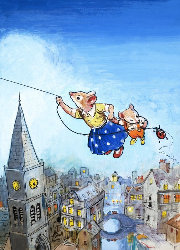 The Town Mouse and the Country Mouse by Philip Mendoza