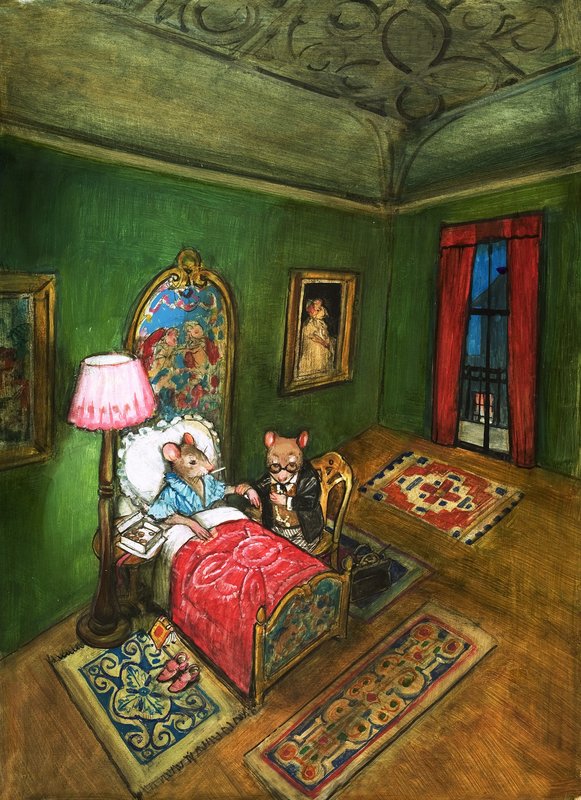 Town Mouse and Country Mouse by Philip Mendoza