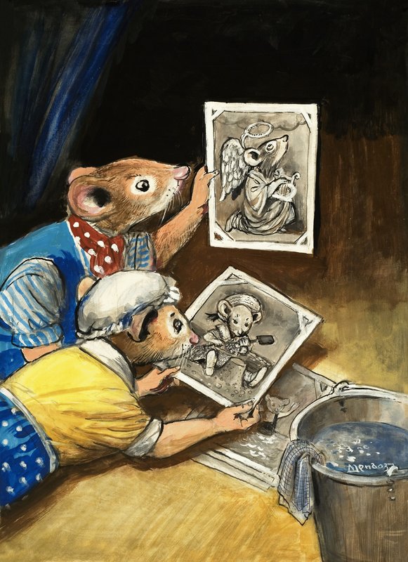 Town Mouse and Country Mouse by Philip Mendoza