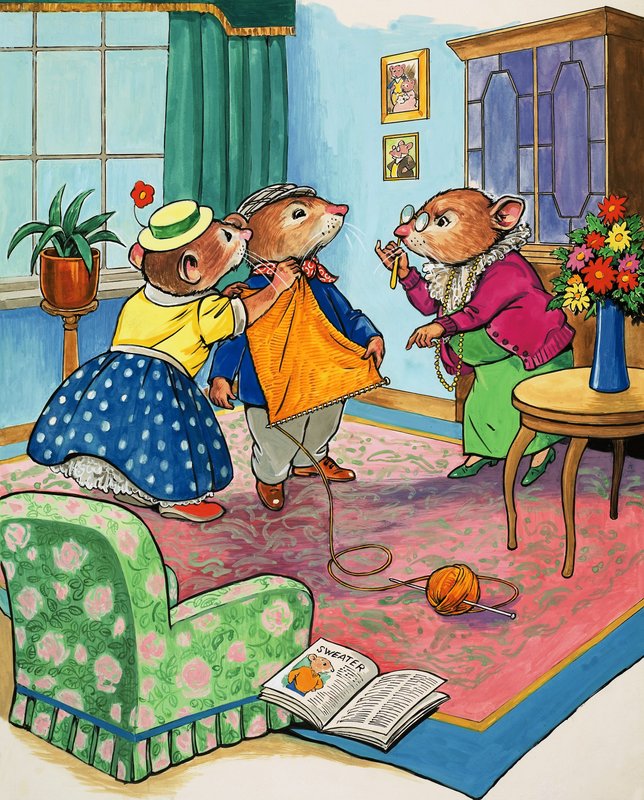 Town Mouse and Country Mouse by Philip Mendoza