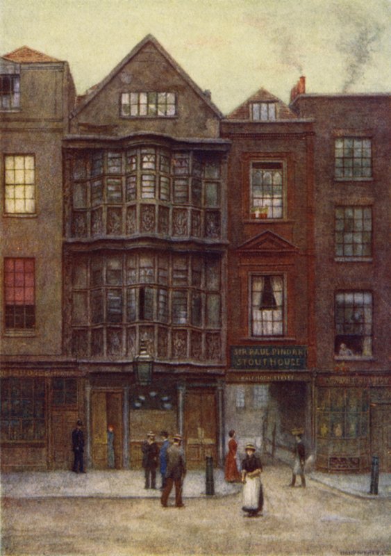 Sir Paul Pindars House, Bishopsgate Street by Philip Norman