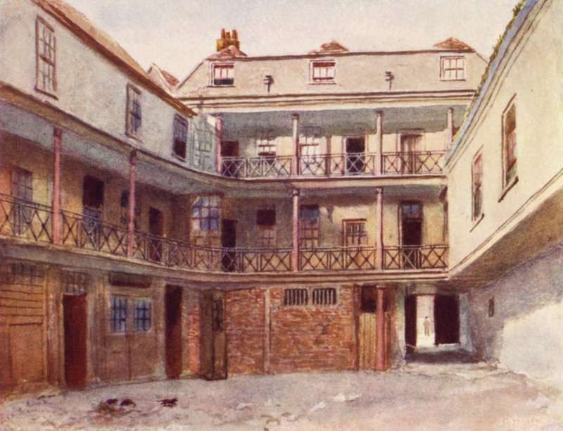 Swan with Two Necks Inn, Carter Lane by Philip Norman